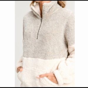 Fleece Pullover Jacket- NWOT